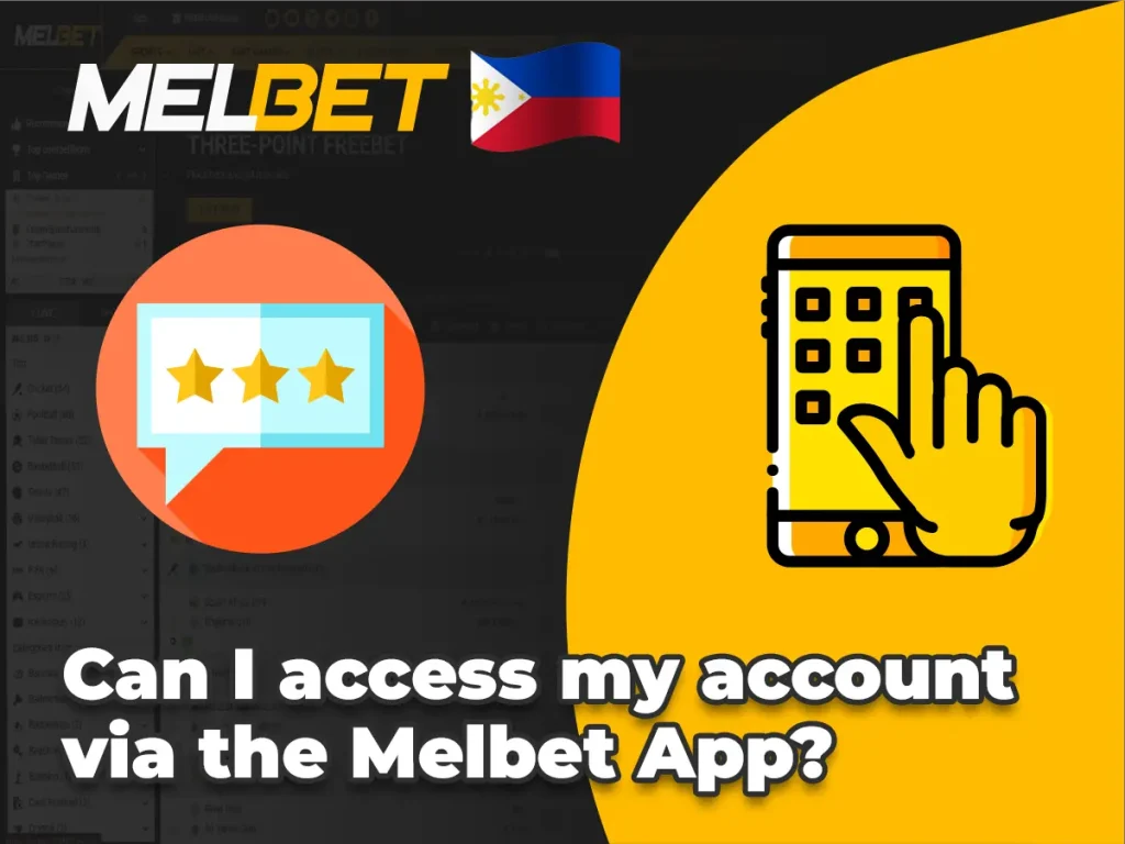 Can I access my account via the App?