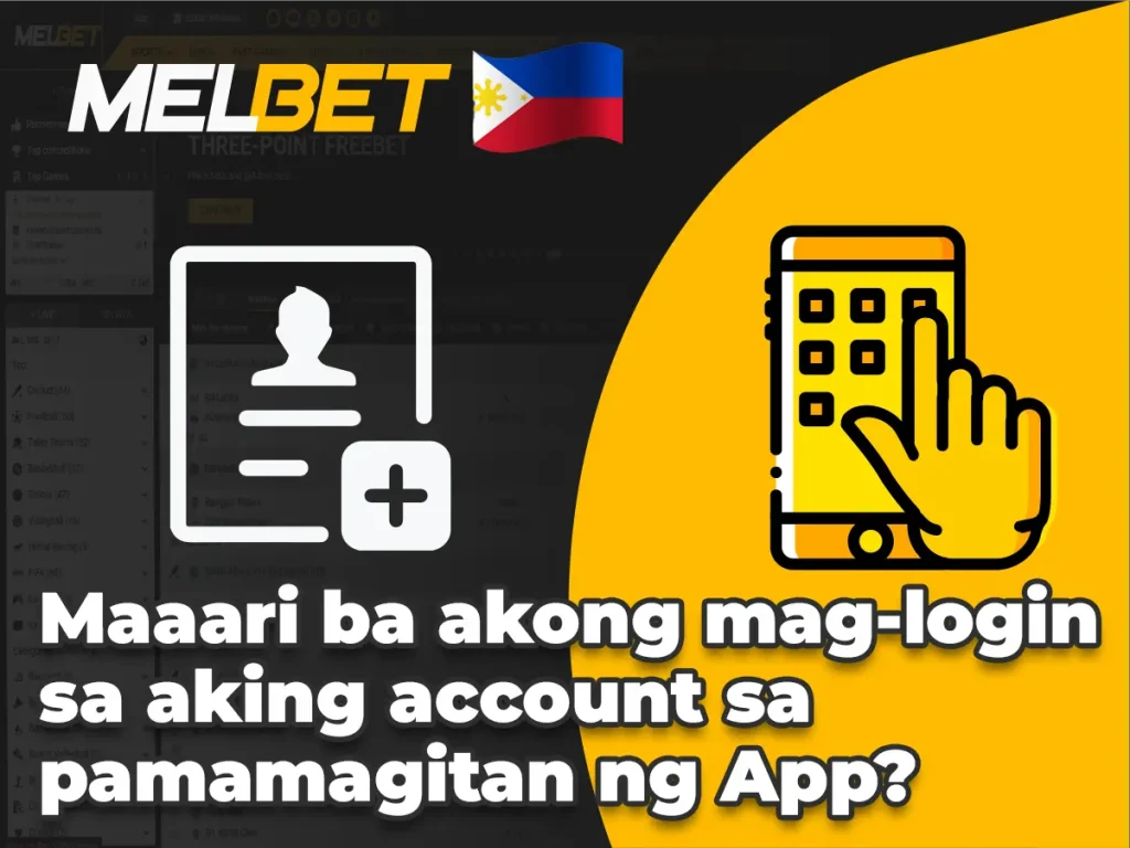Maaari ba akong mag-login sa aking account sa pamamagitan ng App?
